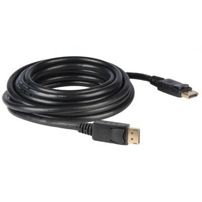 1.8m DisplayPort Male-Male AWM Rated Interconnection Cables Black